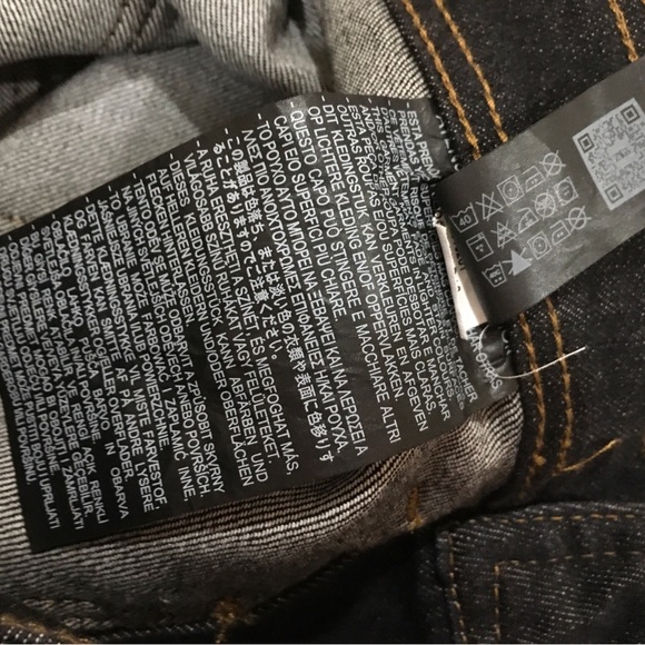 ZARA Jeans The Patch Pocket Wide Leg Denim Rinse Black 8307/042 Women 12 New - Picture 12 of 13